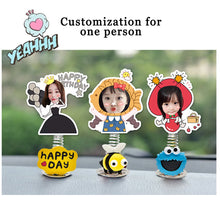 Load image into Gallery viewer, DIY Custom Car Shaking Head Ornaments
