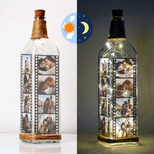 Load image into Gallery viewer, Custom Photos Bottle Lamp
