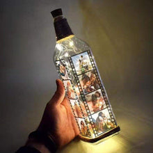 Load image into Gallery viewer, Custom Photos Bottle Lamp

