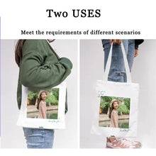 Load image into Gallery viewer, Custom Patterned Cute Canvas Tote
