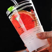 Load image into Gallery viewer, DIY Custom Straw Glass Cups

