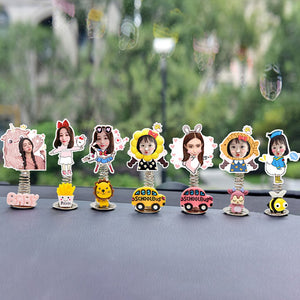 DIY Custom Car Shaking Head Ornaments