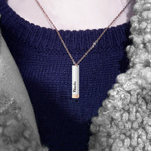 Load image into Gallery viewer, Custom Square Necklace(Golden)
