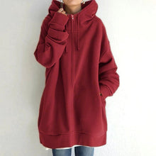 Load image into Gallery viewer, 2022 NEW Casual Sweater Zipper Hooded
