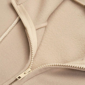 2022 NEW Casual Sweater Zipper Hooded