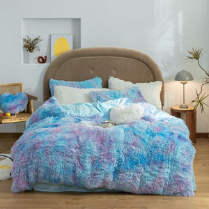 (🎄Early Christmas Sale🎄-40% OFF)  Fluffy Blanket Duvet Cover With Pillow Cover
