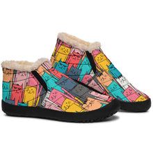 Load image into Gallery viewer, Cool Kitty Cats Winter Ankle Boots - Dog Savant

