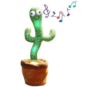 Dancing Singing Cactus Plush Toy Electronic Shake Toy