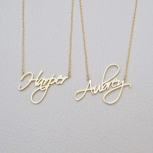 DIY Custom Name Necklace