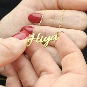 DIY Custom Name Necklace