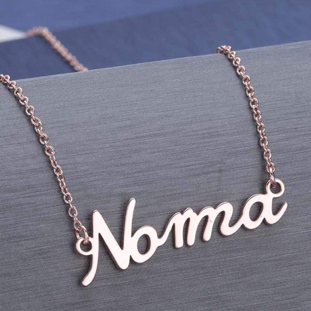DIY Custom Name Necklace